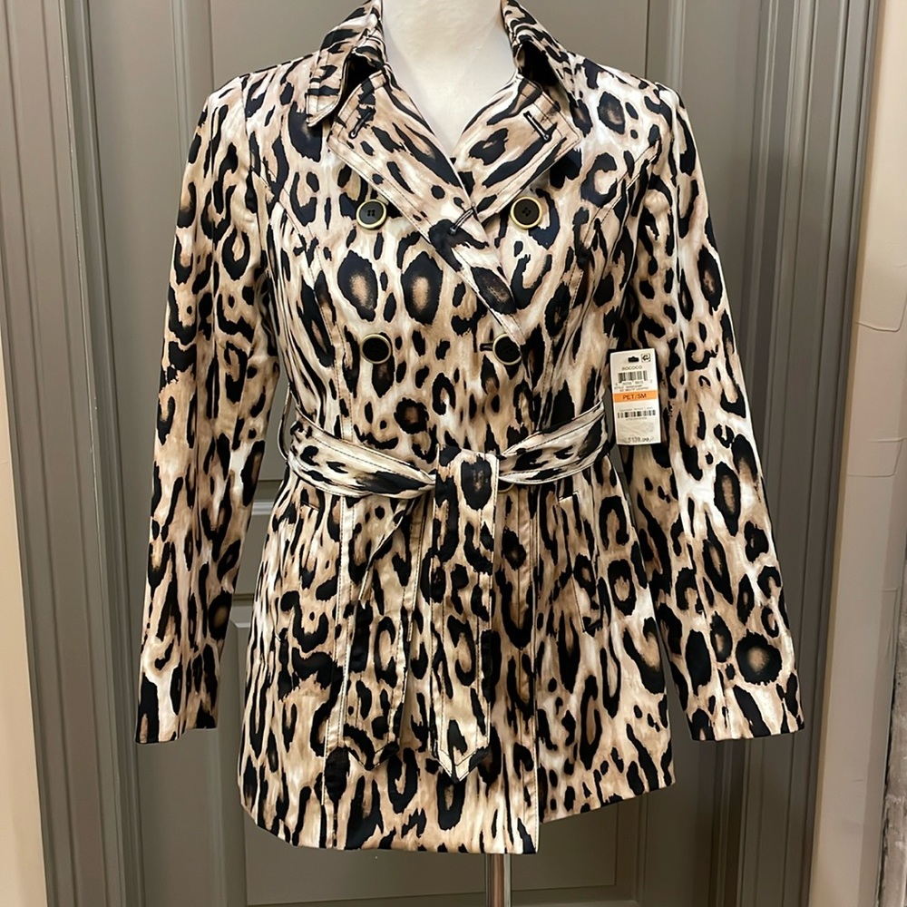 INC Petite Trench Coat -  Size S - NWT